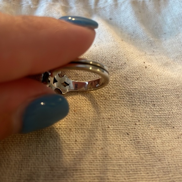 James Avery Retired Scrolled Ichthus Ring SZ 5.5🌿 - Picture 3 of 4